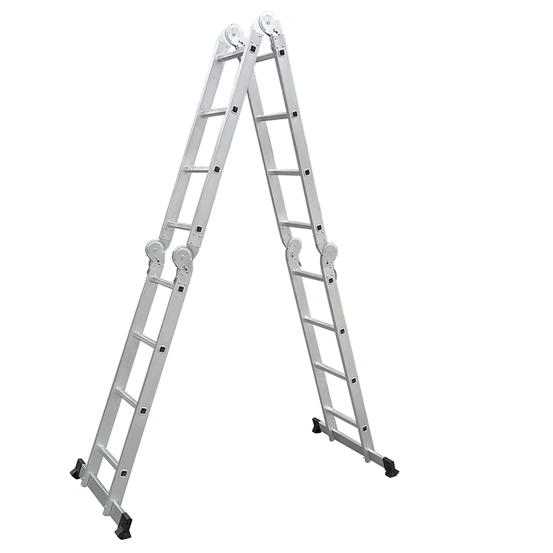 LC3416B  4460mm Multi-Purpose  4x4 Aluminium Folding  Ladder