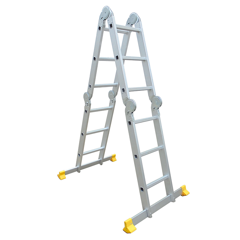 LC7412B-AU  Multi-Purpose  4x3 Aluminium Folding  Ladder