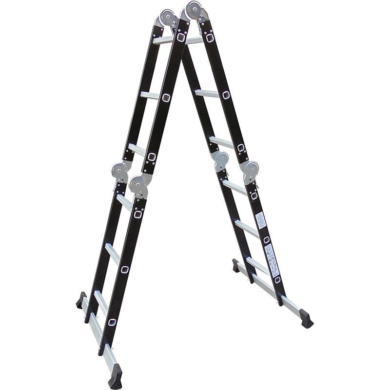 Steel Multi-purpose ladder 4x3 with EN131 by TUV